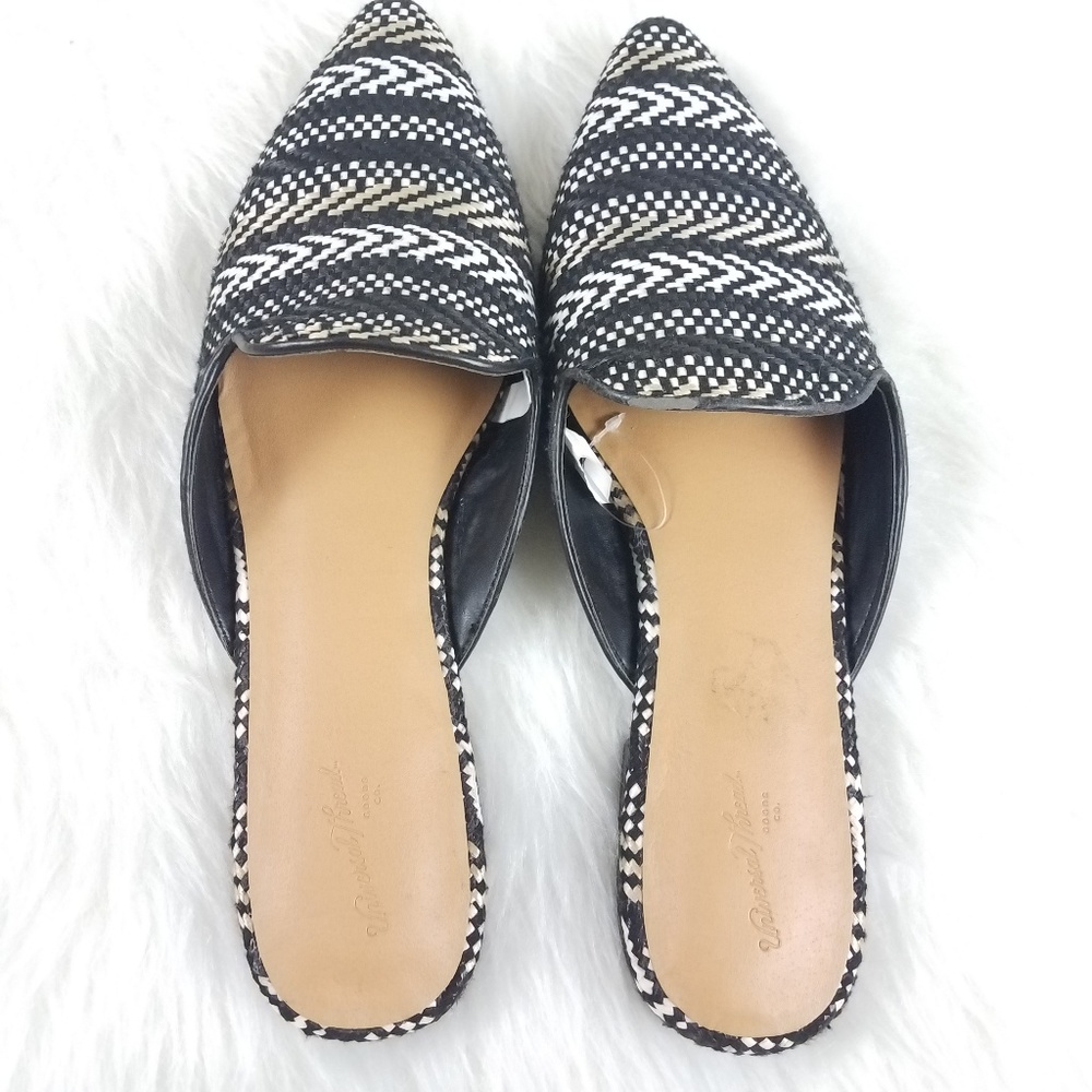 Universal thread mules slip ons women's 10 black